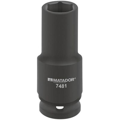 MATADOR Modèle MAT 7481 0220 - Insert de clé à douille de force, long, 22mm, 1/2" - Clé à douille - Publicité MATADOR Modèle MAT 7481 0220 - Insert de clé à douille de force, long, 22mm, 1/2" - Clé à douille - Publicité