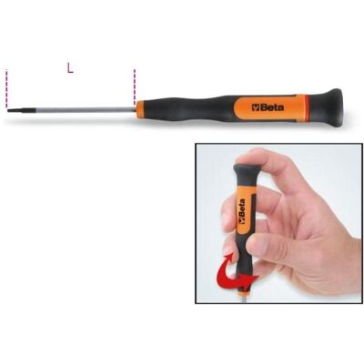 BETA, Tournevis, Clé de serrage Torx T5 - Publicité BETA, Tournevis, Clé de serrage Torx T5 - Publicité