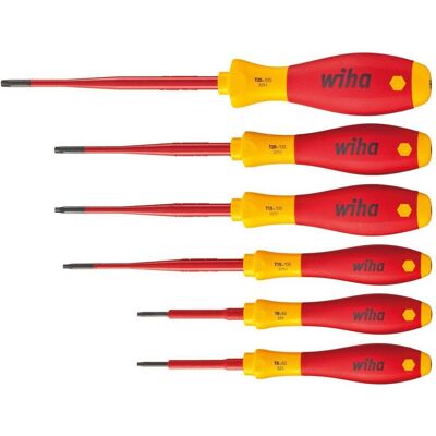 Wiha, Tournevis, Set SoftFinish electric slimFix (TX) - Publicité Wiha, Tournevis, Set SoftFinish electric slimFix (TX) - Publicité