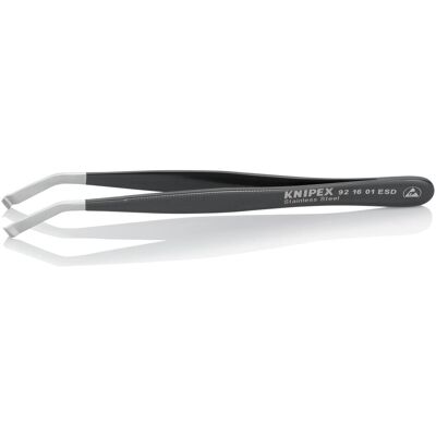 Knipex, Pince à épiler, Brucelles de positionnement ESD - Publicité Knipex, Pince à épiler, Brucelles de positionnement ESD - Publicité