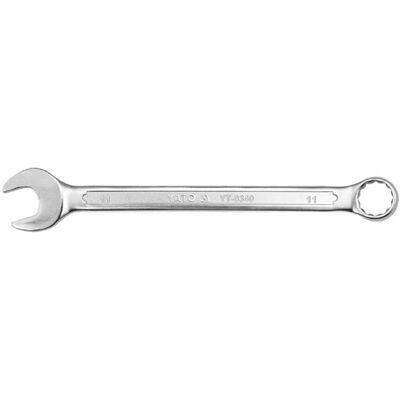 Yato, Clé à molette, Clé plate de 11 mm avec une tête polie 0340 (11 mm) - Publicité Yato, Clé à molette, Clé plate de 11 mm avec une tête polie 0340 (11 mm) - Publicité