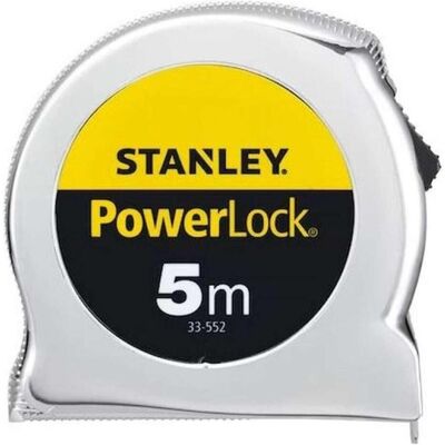 Stanley Outil de mesure de longueur, 335521 Miara MicroPowerlock 5m/19mm (L) - Publicité Stanley Outil de mesure de longueur, 335521 Miara MicroPowerlock 5m/19mm (L) - Publicité