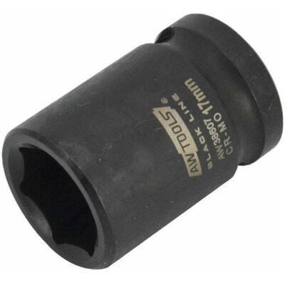 Awtools, Clé à douille + douilles, NASADKA UDAROWA 6K 1/2" KRÓTKA 22 mm BLACK LINE (22 mm) - Publicité Awtools, Clé à douille + douilles, NASADKA UDAROWA 6K 1/2" KRÓTKA 22 mm BLACK LINE (22 mm) - Publicité