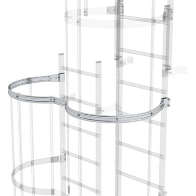 MUNK Günzburger Steigtechnik Support de Protection - Accessoire Échelle - Publicité MUNK Günzburger Steigtechnik Support de Protection - Accessoire Échelle - Publicité