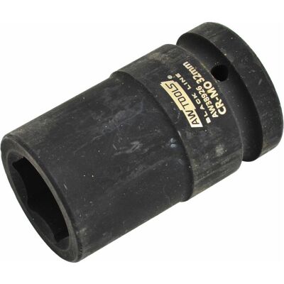 AWTOOLS - Black Line - 33mm - Long - Douille hexagonale d’impact - Publicité AWTOOLS - Black Line - 33mm - Long - Douille hexagonale d’impact - Publicité