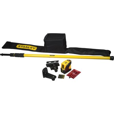 Stanley Laser lignes, Laser à ligne FatMax CLLi, kit avec tige télescopique (Laser à lignes croisées) - Publicité Stanley Laser lignes, Laser à ligne FatMax CLLi, kit avec tige télescopique (Laser à lignes croisées) - Publicité