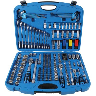 BGS, Clé à douille + douilles, Jeu de clés à douille (10 mm, 11 mm, 12 mm, 13 mm, 14 mm, 15 mm, 16 mm, 17 mm, 18 mm, 19 mm, 20 mm, 21 mm, 22 mm, 24 mm, 27 mm, 30 mm, 32 mm, 4 mm, 4,5 mm, 5 mm, 5,5 mm, 6 mm, 7 mm, 8 mm, 9 mm) - Publicité BGS, Clé à douille + douilles, Jeu de clés à douille (10 mm, 11 mm, 12 mm, 13 mm, 14 mm, 15 mm, 16 mm, 17 mm, 18 mm, 19 mm, 20 mm, 21 mm, 22 mm, 24 mm, 27 mm, 30 mm, 32 mm, 4 mm, 4,5 mm, 5 mm, 5,5 mm, 6 mm, 7 mm, 8 mm, 9 mm) - Publicité