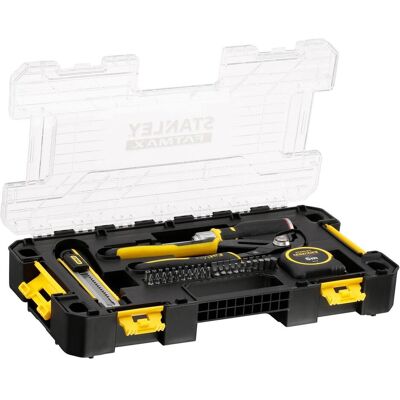 Stanley Malette à outils, Jeu d'outils STAK 44 pièces (44 pièces) - Publicité Stanley Malette à outils, Jeu d'outils STAK 44 pièces (44 pièces) - Publicité