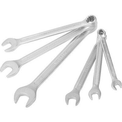 Workpro, Clé à molette, WP202501 Ring-Maulschlüssel-Satz 6teilig Schlüsselweite (Metrisch) 8 - (10 mm, 12 mm, 14 mm, 16 mm, 18 mm, 8 mm) - Publicité Workpro, Clé à molette, WP202501 Ring-Maulschlüssel-Satz 6teilig Schlüsselweite (Metrisch) 8 - (10 mm, 12 mm, 14 mm, 16 mm, 18 mm, 8 mm) - Publicité