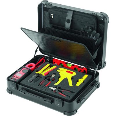 Cimco CIMPACK Solar 173020 Kit d'Outils - Solaire, Portable, Robuste - Publicité Cimco CIMPACK Solar 173020 Kit d'Outils - Solaire, Portable, Robuste - Publicité