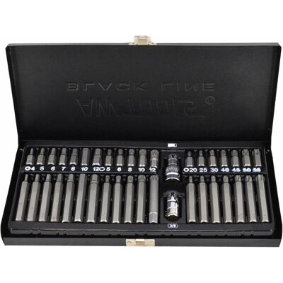 Awtools, Tournevis, Końcówki Hex / Torx / Spline Komplet 40 Części Bl (Magicienne, Pin-torx) - Publicité Awtools, Tournevis, Końcówki Hex / Torx / Spline Komplet 40 Części Bl (Magicienne, Pin-torx) - Publicité