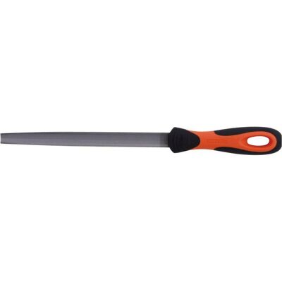Bahco Râpe + lime, Lime demi-ronde ERGO, taille bâtarde 200 mm (Coupe 1, 200 mm) - Publicité Bahco Râpe + lime, Lime demi-ronde ERGO, taille bâtarde 200 mm (Coupe 1, 200 mm) - Publicité