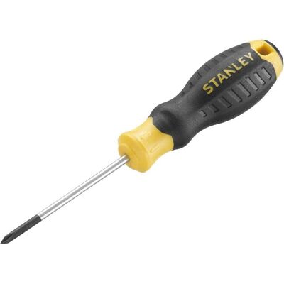 Stanley Tournevis, STHT16153-0 Tournevis Cushiongrip Phillips PH0 x 60mm - Publicité Stanley Tournevis, STHT16153-0 Tournevis Cushiongrip Phillips PH0 x 60mm - Publicité