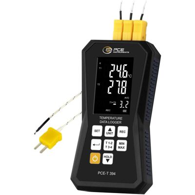 PCE Instruments - PCE-T 394 - 4-Canaux - Publicité PCE Instruments - PCE-T 394 - 4-Canaux - Publicité