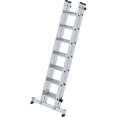 Échelle télescopique Munk Günzburger Steigtechnik 2x7 - Échelle extensible - Publicité Échelle télescopique Munk Günzburger Steigtechnik 2x7 - Échelle extensible - Publicité