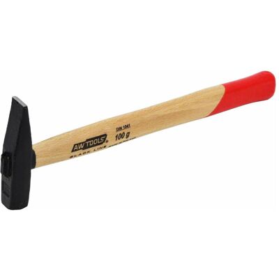 Awtools, Marteau, Młotek ślusarski 0,1 kg Trzonek Drewniany Black Line (100 g) - Publicité Awtools, Marteau, Młotek ślusarski 0,1 kg Trzonek Drewniany Black Line (100 g) - Publicité