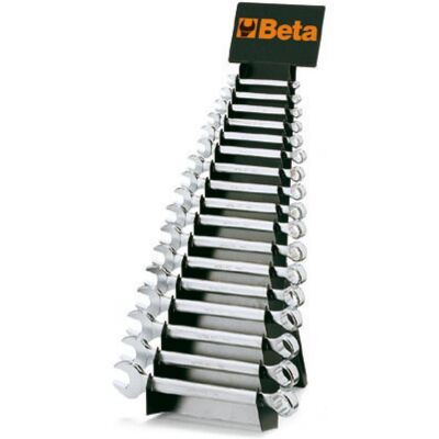 BETA, Clé à molette, Support métallique à vide 25 places - Publicité BETA, Clé à molette, Support métallique à vide 25 places - Publicité