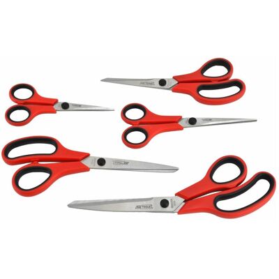 Awtools, Ciseaux, Ciseaux 5 pcs. Publicité Awtools, Ciseaux, Ciseaux 5 pcs. Publicité