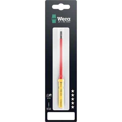 WERA 05006553001 - Lame interchangeable VDE compacte pour vis à fente - Publicité WERA 05006553001 - Lame interchangeable VDE compacte pour vis à fente - Publicité