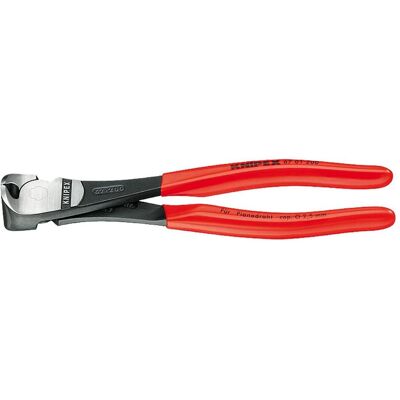Knipex, Coupe-boulons + pince coupante diagonale, Pince coupante de devant à forte démultiplication (200 mm) - Publicité Knipex, Coupe-boulons + pince coupante diagonale, Pince coupante de devant à forte démultiplication (200 mm) - Publicité
