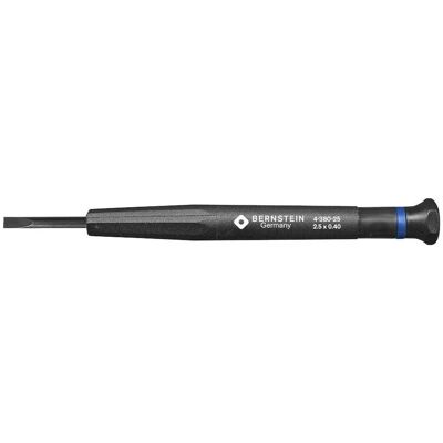 Bernstein Tools Modèle 4-380-25 Tournevis - Plat, 2.5mm/17mm, Électronique - Publicité Bernstein Tools Modèle 4-380-25 Tournevis - Plat, 2.5mm/17mm, Électronique - Publicité