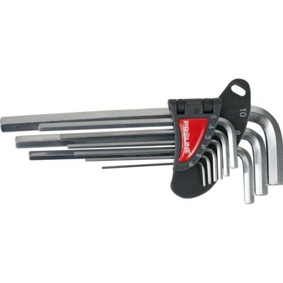 Proline, Clé à six pans, Clé Allen Pro-Line Rinkinys type L 1,5-10 mm 9 pcs (48319) - Publicité Proline, Clé à six pans, Clé Allen Pro-Line Rinkinys type L 1,5-10 mm 9 pcs (48319) - Publicité