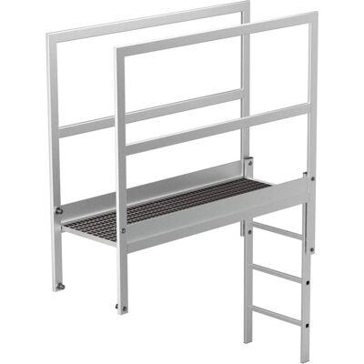 Günzburger Steigtechnik MUNK Attika-Extension en Longueur Personnalisée en Aluminium Éloxé - Publicité Günzburger Steigtechnik MUNK Attika-Extension en Longueur Personnalisée en Aluminium Éloxé - Publicité