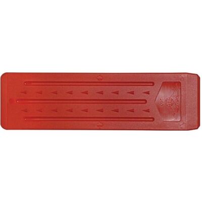 Accessoire Outil de Jardin Adler - Coin de coupe 250mm Plastique Rouge - Publicité Accessoire Outil de Jardin Adler - Coin de coupe 250mm Plastique Rouge - Publicité