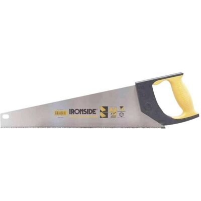 Ironside Scie à main - Outil durable pour le bois - Publicité Ironside Scie à main - Outil durable pour le bois - Publicité