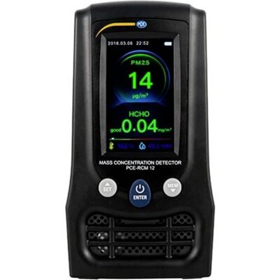 Moniteur de qualité de l'air PCE Instruments CO2 et formaldéhyde - Particules, Temp, Humidité - PCE-RCM 12 - Publicité Moniteur de qualité de l'air PCE Instruments CO2 et formaldéhyde - Particules, Temp, Humidité - PCE-RCM 12 - Publicité