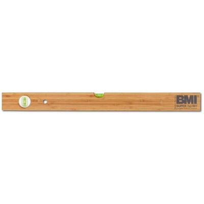 Niveau à bulle en bois dur huilé BMI 661030 - Surfaces sensibles - Publicité Niveau à bulle en bois dur huilé BMI 661030 - Surfaces sensibles - Publicité