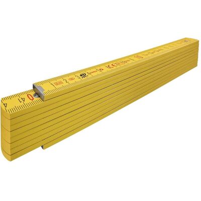 Stabila, Outil de mesure de longueur, Mètre pliant 407 2m (2 m) - Publicité Stabila, Outil de mesure de longueur, Mètre pliant 407 2m (2 m) - Publicité