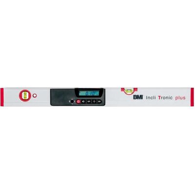 BMI, Niveau à bulle, Niveau à bulle Incli Tronic plus 180 cm aluminium argent ± 0,05°-0,1 (180 cm) - Publicité BMI, Niveau à bulle, Niveau à bulle Incli Tronic plus 180 cm aluminium argent ± 0,05°-0,1 (180 cm) - Publicité