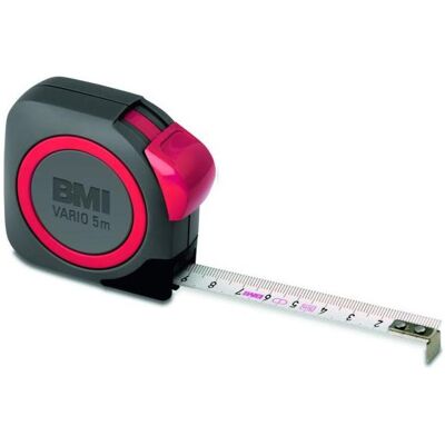 BMI, Outil de mesure de longueur, Mètre-ruban Vario, précision 1 (5 m) - Publicité BMI, Outil de mesure de longueur, Mètre-ruban Vario, précision 1 (5 m) - Publicité