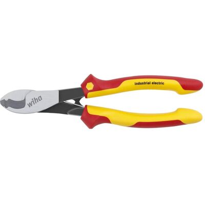 Wiha, Coupe-boulons + pince coupante diagonale, Coupe-câble 210 mm Industrial electric (210 mm) - Publicité Wiha, Coupe-boulons + pince coupante diagonale, Coupe-câble 210 mm Industrial electric (210 mm) - Publicité
