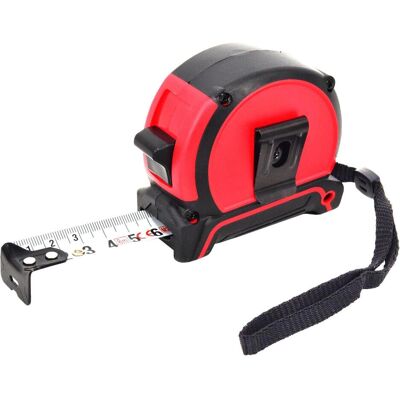 Awtools, Outil de mesure de longueur, Nylonbeschichtetes Rollenmassband (8 m) - Publicité Awtools, Outil de mesure de longueur, Nylonbeschichtetes Rollenmassband (8 m) - Publicité