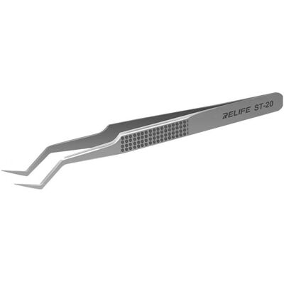 Relife, Pince à épiler, Curved Tweezers ST-20 - Publicité Relife, Pince à épiler, Curved Tweezers ST-20 - Publicité