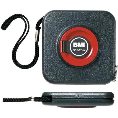 BMI, Outil de mesure de longueur, Mètre ruban à capsule 555 Longueur 10 m Largeur de bande 10 mm mm/cm EG II Mètre ruban en acier (10 m) - Publicité BMI, Outil de mesure de longueur, Mètre ruban à capsule 555 Longueur 10 m Largeur de bande 10 mm mm/cm EG II Mètre ruban en acier (10 m) - Publicité