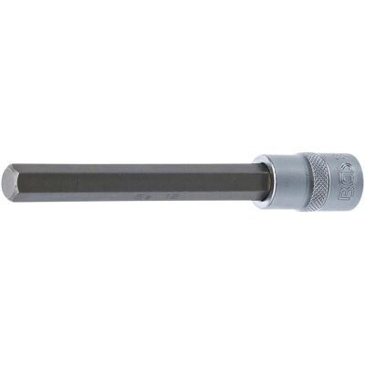BGS, Embouts, Douille à embouts longueur 140 mm, 12,5 mm (1/2") six pans intérieurs 12 mm (Clé Allen) - Publicité BGS, Embouts, Douille à embouts longueur 140 mm, 12,5 mm (1/2") six pans intérieurs 12 mm (Clé Allen) - Publicité
