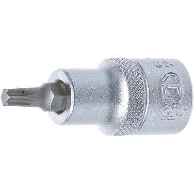 BGS, Embouts, Douille à embouts 12,5 mm (1/2") profil T (pour Torx) T30 - Publicité BGS, Embouts, Douille à embouts 12,5 mm (1/2") profil T (pour Torx) T30 - Publicité
