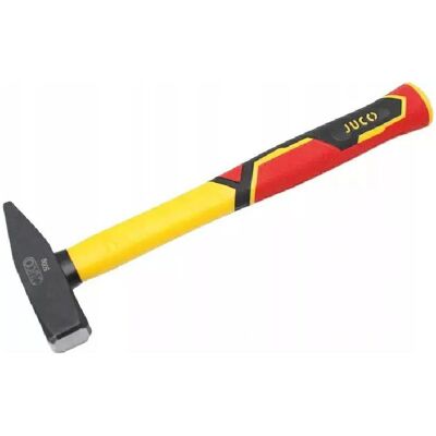 JUCO - Hammer 0.3kg - Poignée en fibre de verre - Acier C55 - Hammer - Publicité JUCO - Hammer 0.3kg - Poignée en fibre de verre - Acier C55 - Hammer - Publicité