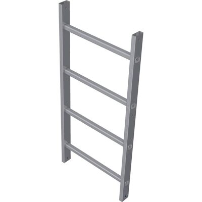 Échelle en aluminium Zarges - 10 barreaux, 2.8m, aluminium naturel - Publicité Échelle en aluminium Zarges - 10 barreaux, 2.8m, aluminium naturel - Publicité
