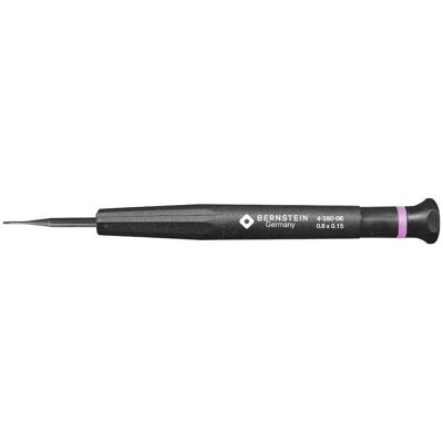 Bernstein, Tournevis, Tournevis pour vis à fente, manche de précision 0,6 x 17mm - Publicité Bernstein, Tournevis, Tournevis pour vis à fente, manche de précision 0,6 x 17mm - Publicité