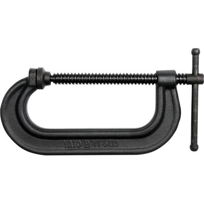 Yato, Étau + serre-joint, C Clamp 6 (152.40 mm) - Publicité Yato, Étau + serre-joint, C Clamp 6 (152.40 mm) - Publicité