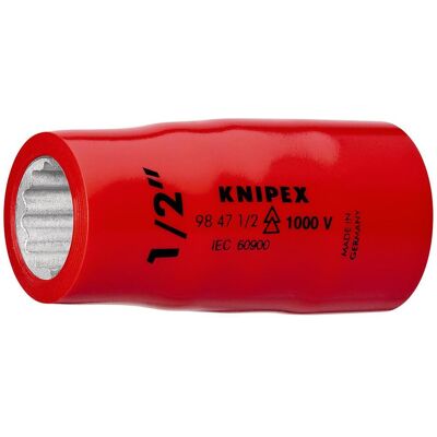 Knipex 98 47 7/8" Insert de prise - Type de prise - Publicité Knipex 98 47 7/8" Insert de prise - Type de prise - Publicité