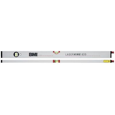 BMI, Niveau à bulle, Niveau à bulle laser LASERKING 635 (40 cm) - Publicité BMI, Niveau à bulle, Niveau à bulle laser LASERKING 635 (40 cm) - Publicité