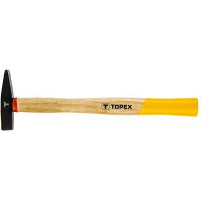 Topex, Marteau, Marteau de serrurier avec manche en bois 100g 257mm (02A401) (138 g) - Publicité Topex, Marteau, Marteau de serrurier avec manche en bois 100g 257mm (02A401) (138 g) - Publicité