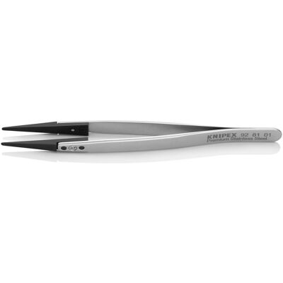 Knipex, Pince à épiler, Brucelles avec pointes interchangeables ESD - Publicité Knipex, Pince à épiler, Brucelles avec pointes interchangeables ESD - Publicité
