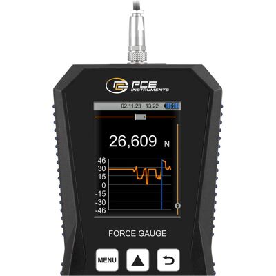 PCE Instruments DFG 1K X - Dynamomètre - 0-1000 N - Publicité PCE Instruments DFG 1K X - Dynamomètre - 0-1000 N - Publicité