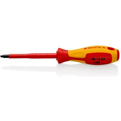 Knipex Modèle 98 12 02 - Tournevis Robertson Ergonomique - Publicité Knipex Modèle 98 12 02 - Tournevis Robertson Ergonomique - Publicité